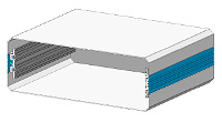Alu-Box Form 1 ohne Lüftungsschlitze